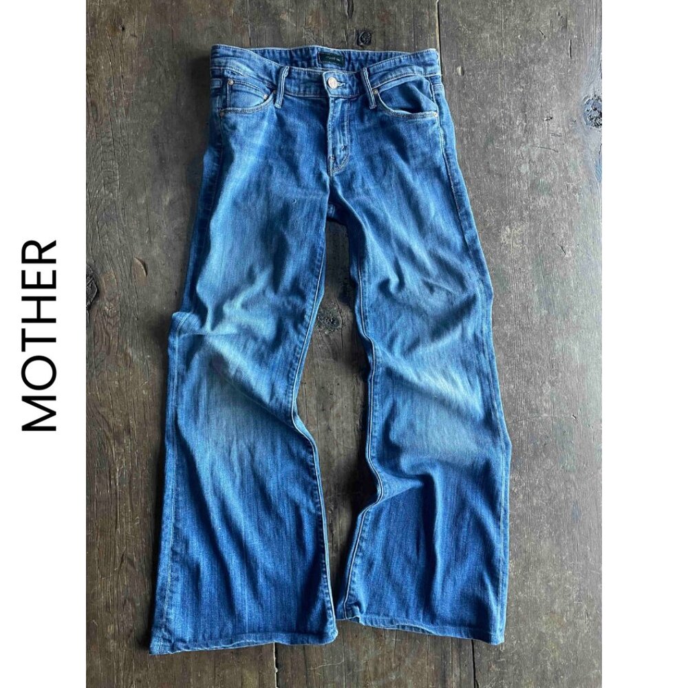 Mother  I  The Wilder Medium Kitty Flare Jeans  I  Size 26